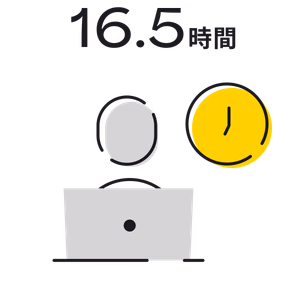 16.5時間